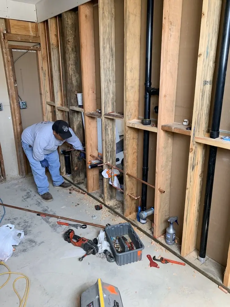 Commercial rough-in plumbing for Water Heater Replacement in West Side Evanston